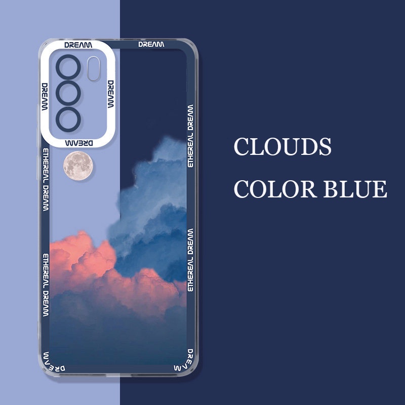 Casing Silikon Realme 8i C11 2021 C25 C25S C15 C12 C3 C2 Realme5 5i 6i Motif Matahari Terbenam