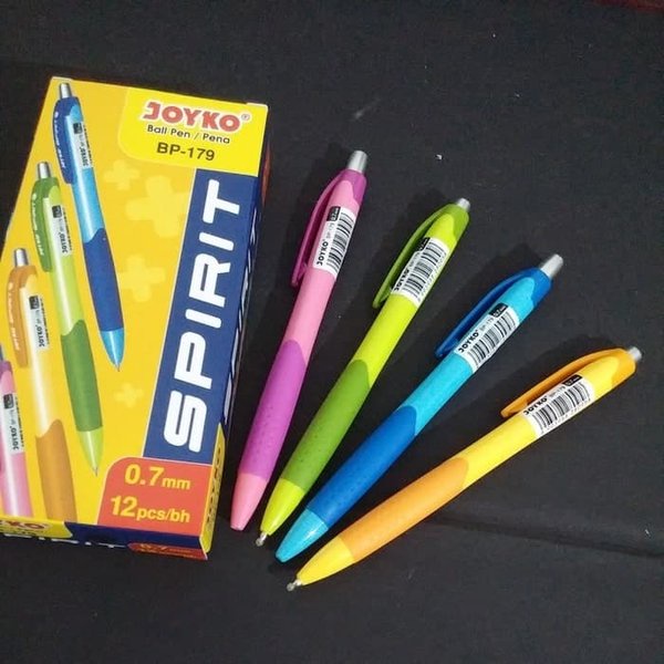 

Jual Pulpen Joyko Spirit BP-179 HITAM Perlusin Diskon