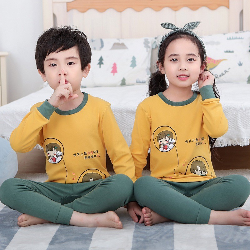 3-8thn | PIYAMA J ANAK PAJAMAS BAJU TIDUR ANAK JUMPER JUMPSUIT SLEEPWEAR PIYAMAKID kid