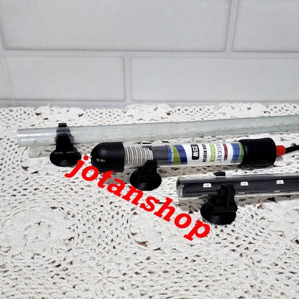 Kop Karet Dop Lampu Heater Selang Pipa Aquarium Aquascape Tempelan Kaca