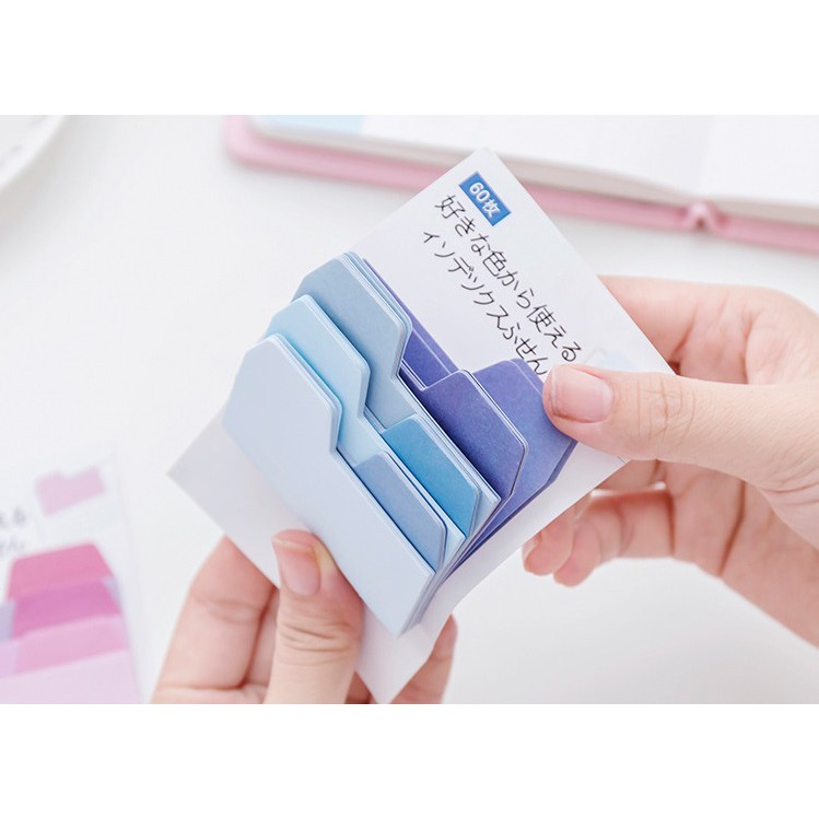 [DZ] ST146 - Bookmark Pembatas Buku Sticky Note Memo Notes