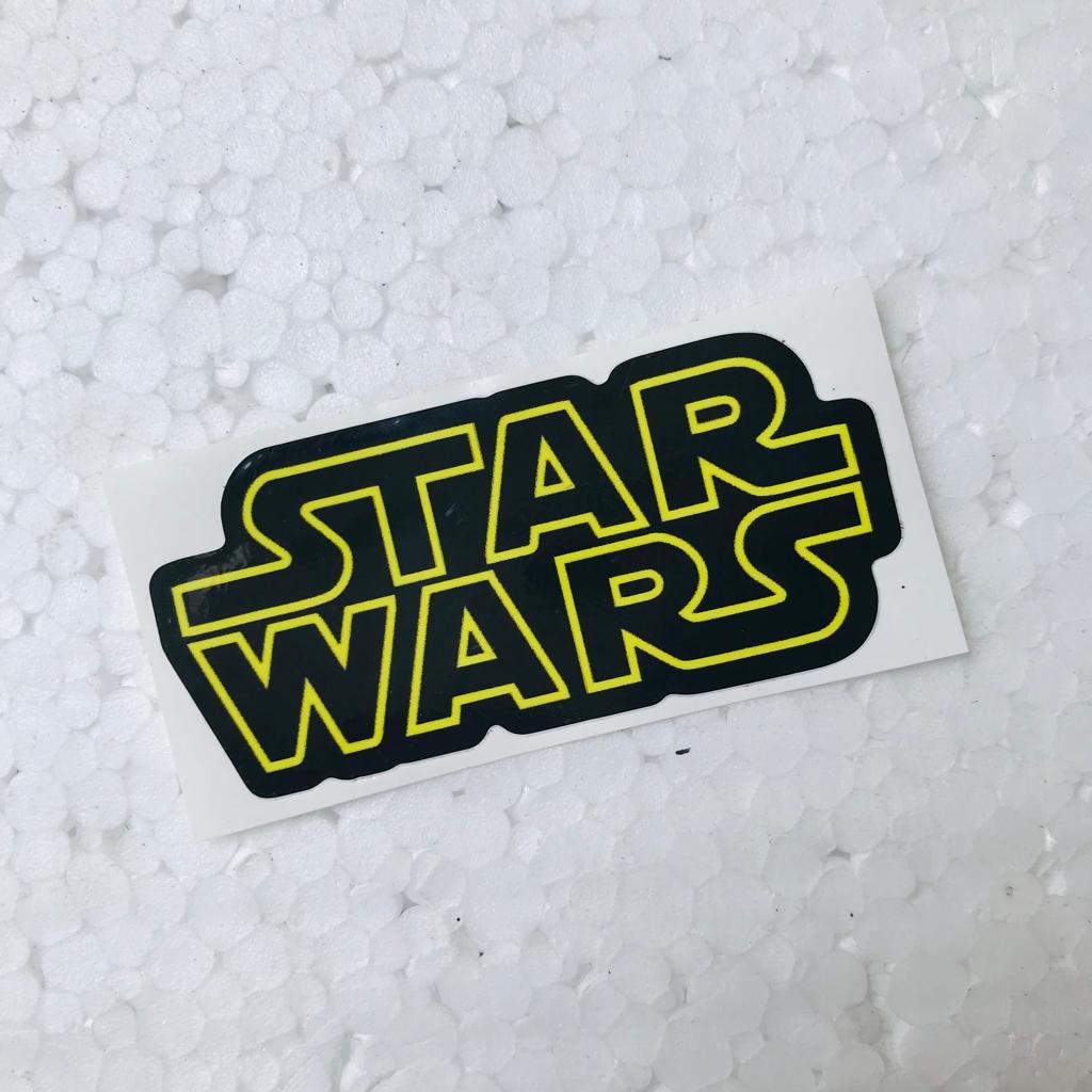 

Sticker Star Wars laminasi Glossy Anti Air