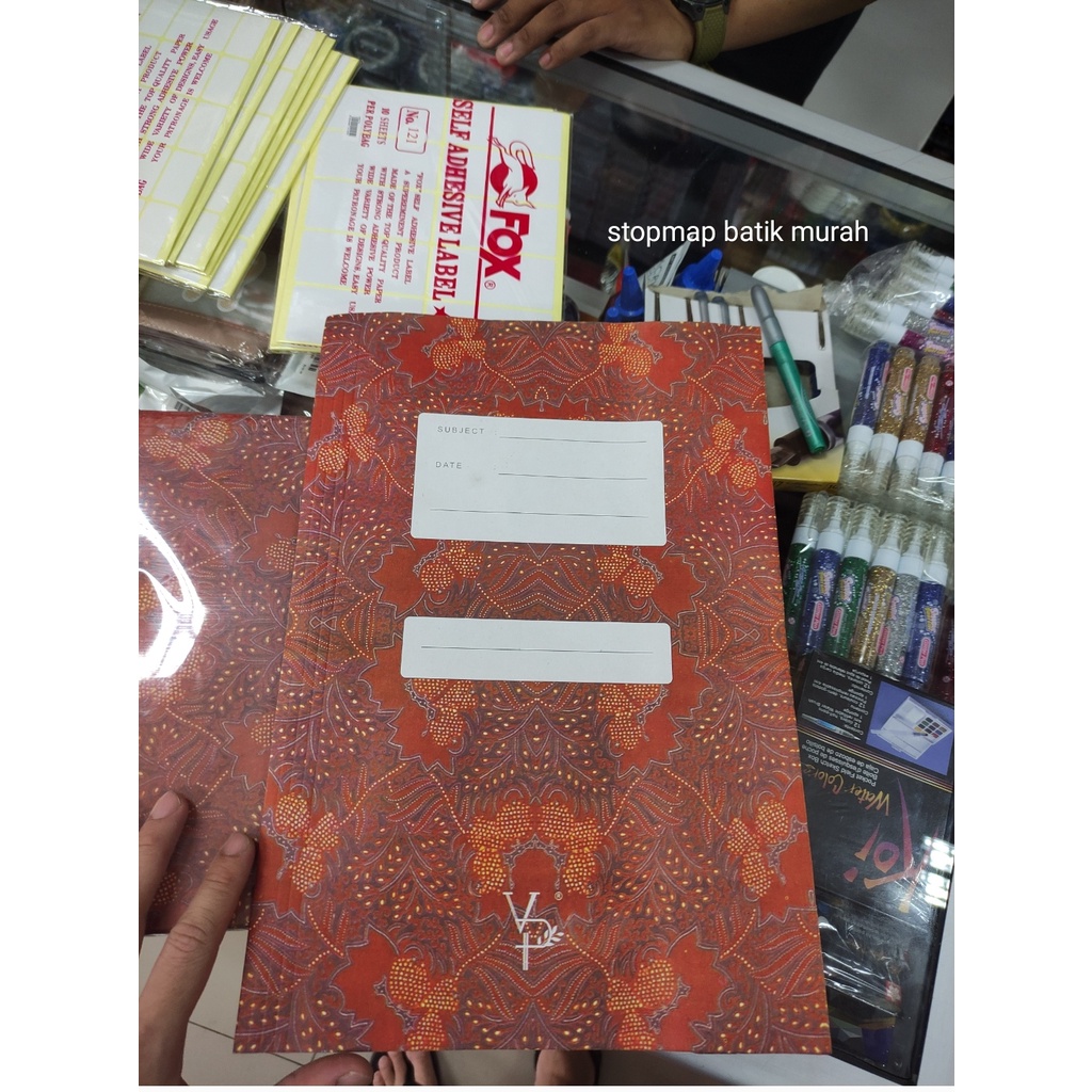 

stopmap batik kertas biasa satuan chiang