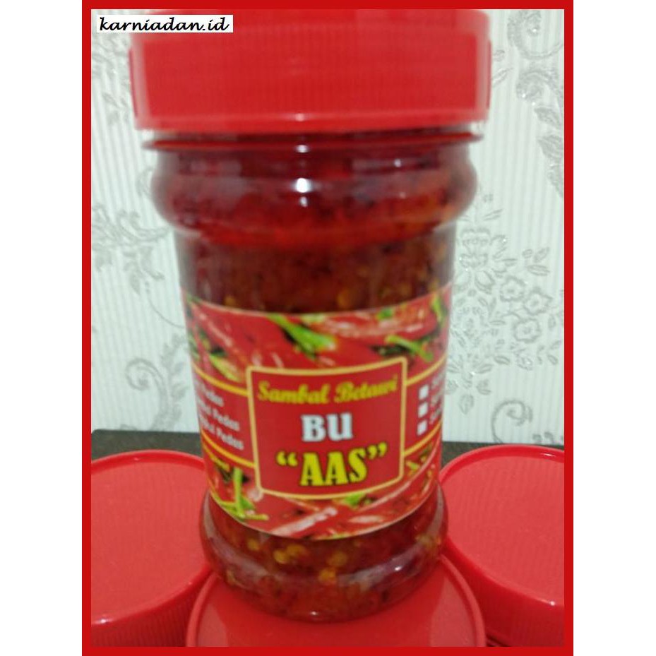 

Aneka-Sambal- Sambal Bu Aas Cumi Pedas (Khas Betawi) -Pedeeeeeezzzzzzz.