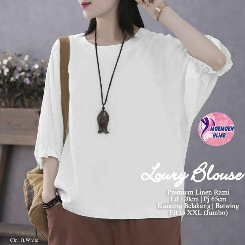 LOURY BLOUSE BAJU WANITA KEKINIAN