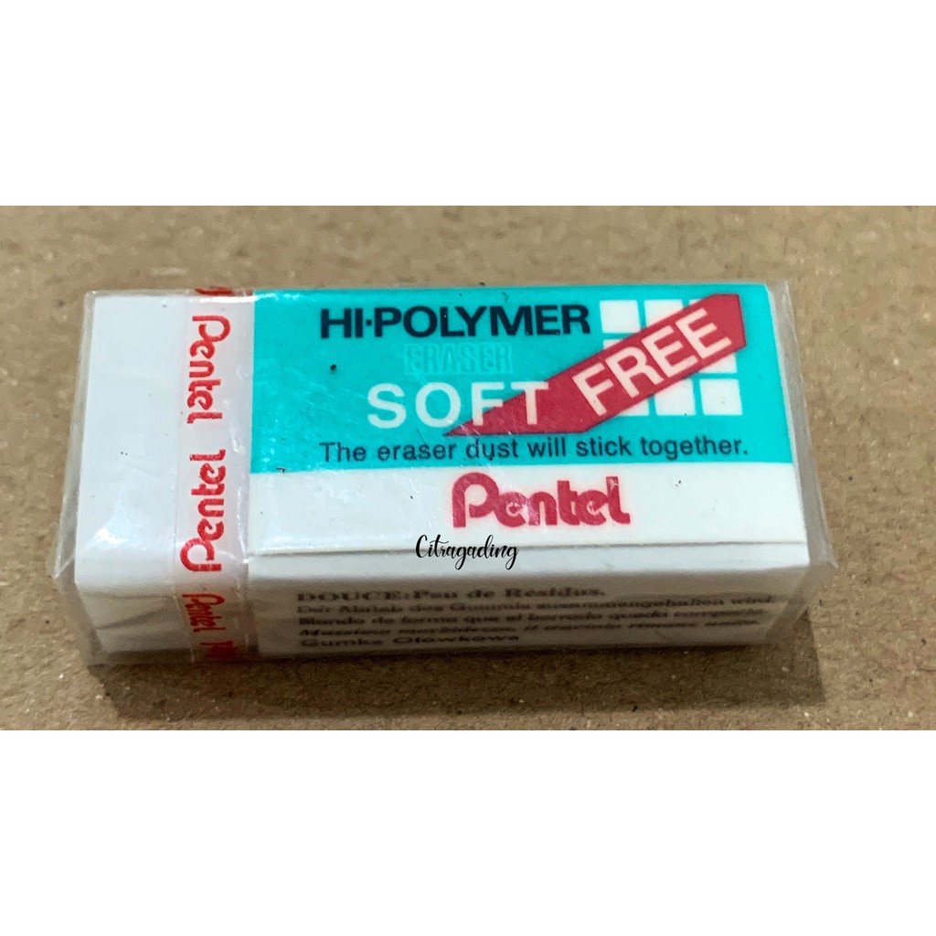 

PENGHAPUS ERASER PENTEL AIN SOFT PUTIH KECIL HIJAU SOFT STANDARD LUSIN GROSIR BERSIH MURAH