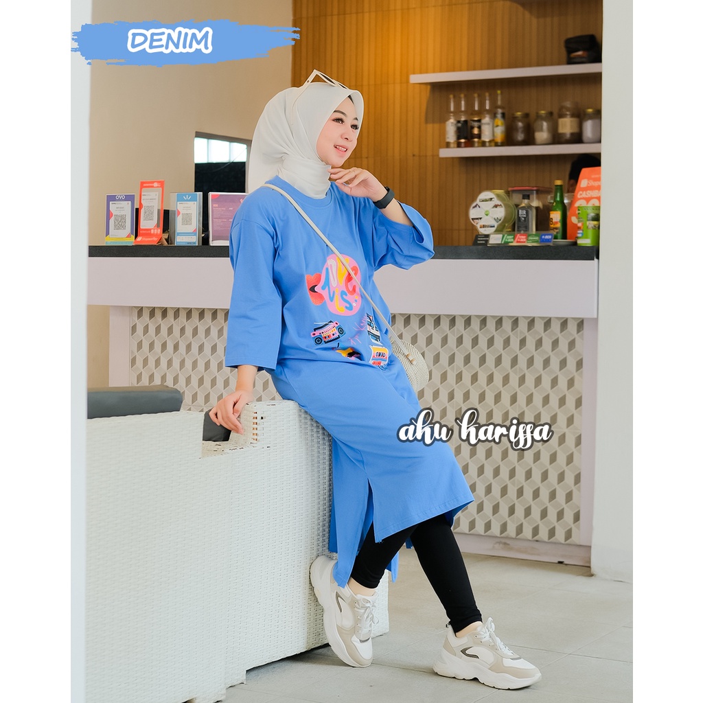 Tunik Cotton Combed Aku Karissa