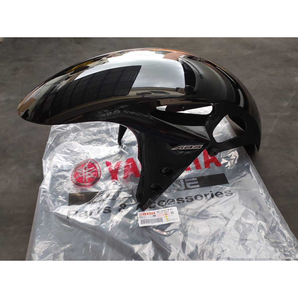 Mm Spakbor Depan R25 V2 USD Hitam Ori YGP BS7-XF151-10-P1