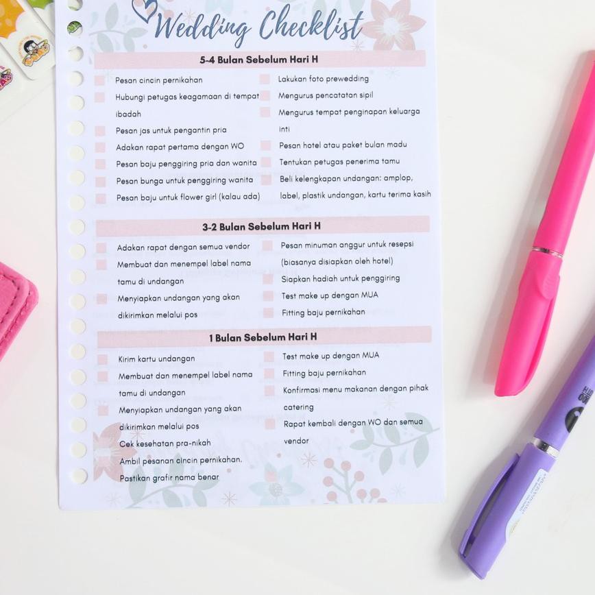 how to efficiently plan a wedding in less than 6 months - bridestory blog on wedding planning vendor checklist