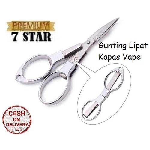 

PROMO Gunting Kapas Lipat - Gunting Vape1kapas Gunting Lipat Kapas / Folding Scissor Multi Function / Tang Plato - kawatcoil/kawatvape/kapasvape/kapasvape cotton