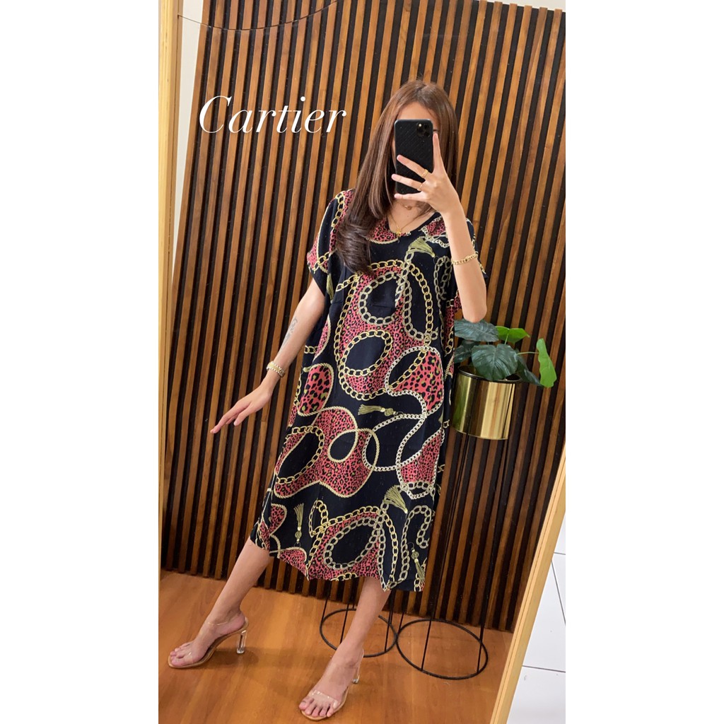 Ce Homewear Daster Selutut Viral Dress Kekinian Rayon Premium