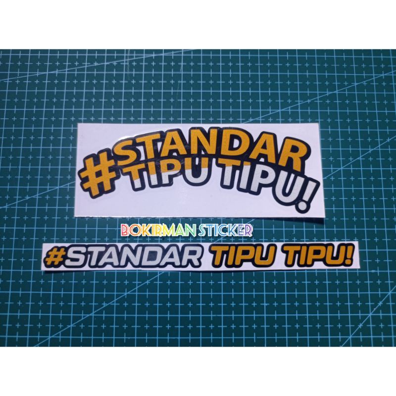 STICKER STANDAR TIPU TIPU CUTTING