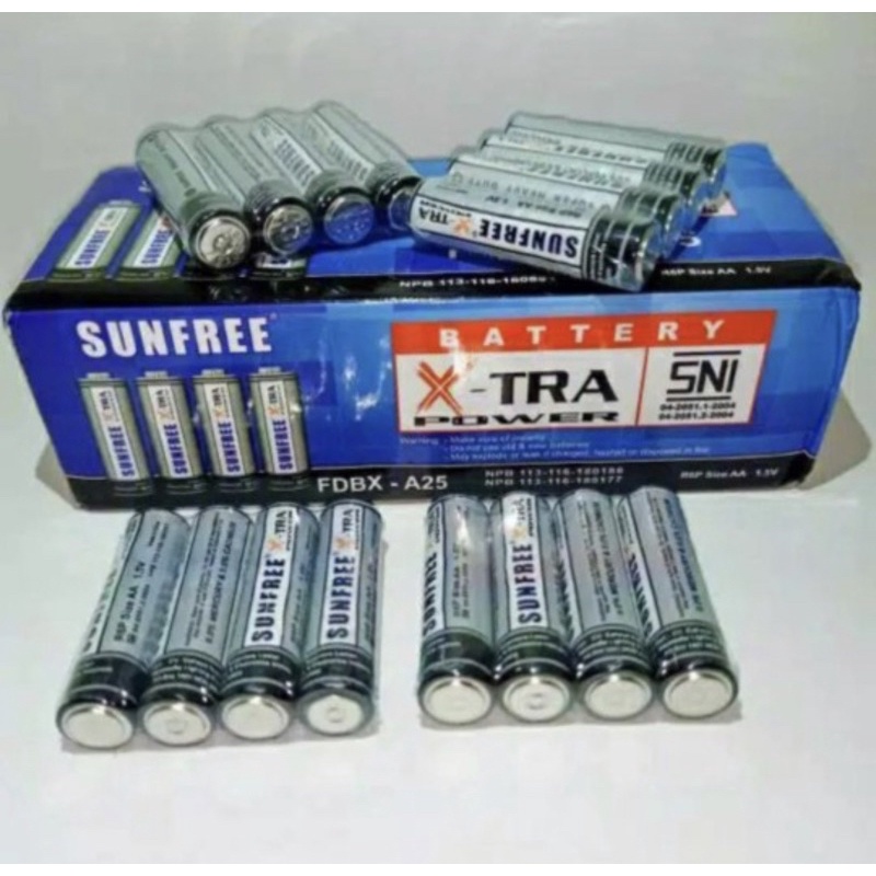 Batu Baterai AA isi 4pcs /Batu Baterai A2 isi 4pcs ( 1 strip )