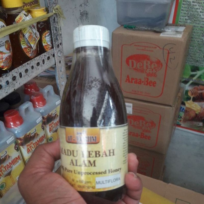 

MADU MURNI 100℅ FULL NEKTAR MULTIFLORA MANIS 500 GRAM ATTAMIIM OBAT UNTUK MEMBANTU MENYEMBUHKAN REUMATIK, MENGOBATI ANIMEA, MENINGKATKAN NAFSU MAKAN, DAN MENGATASI TEKANAN DARAH RENDAH BI'IDZNILLAAH