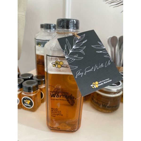 

Madu Warman 100% pure honey1 kg Randu