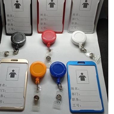 

HOT SALE Promo Nametag Id Card yoyo Dop Holder Alumunium Yoyo Id Card Plus Tempat Frame Casing Id Card Alloy Set Dijamin
