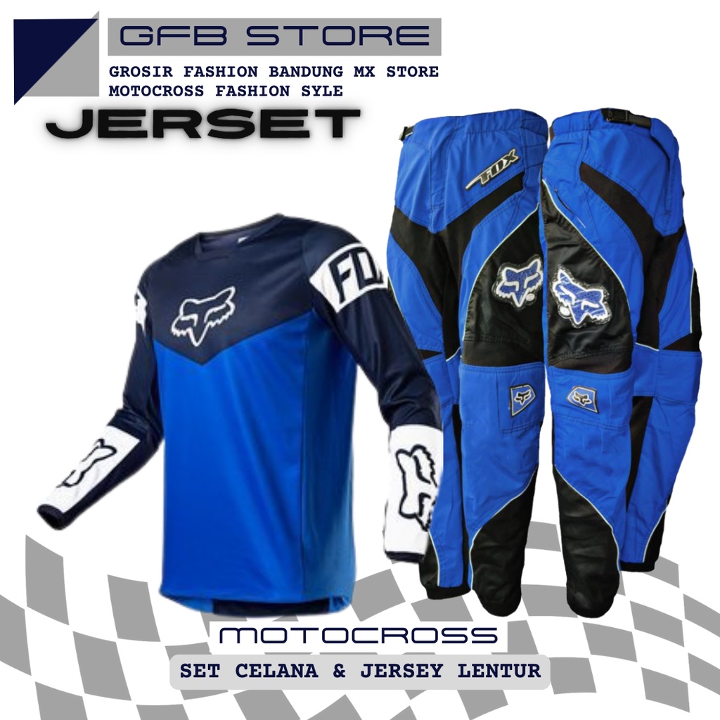 Jersey set pants motocross trail Adventure