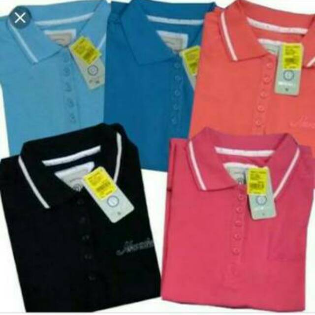 KAOS KERAH CEWE BRAND MATAHARI