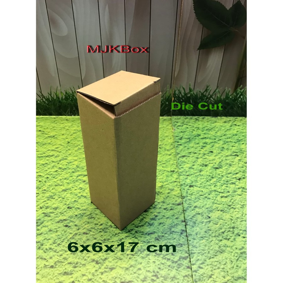 kardus karton box uk.6x6x17 cm........DIE CUT-1
