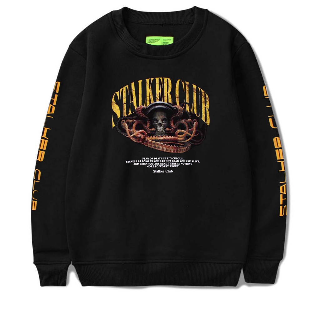 Stalker Sweater Crewneck - Fear Of Deaths