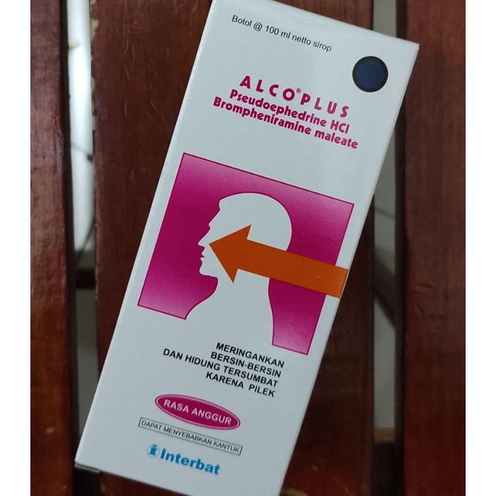 Alco Plus 100 ML / Obat Bersin-bersin dan hidung tersumbat / Pilek