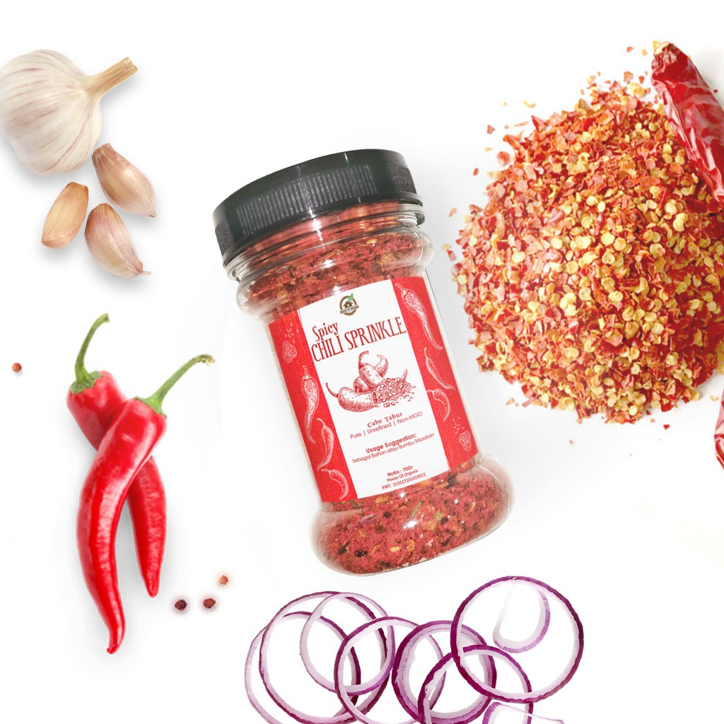 House Of Organix Spicy Chili Sprinkle 50 Gr