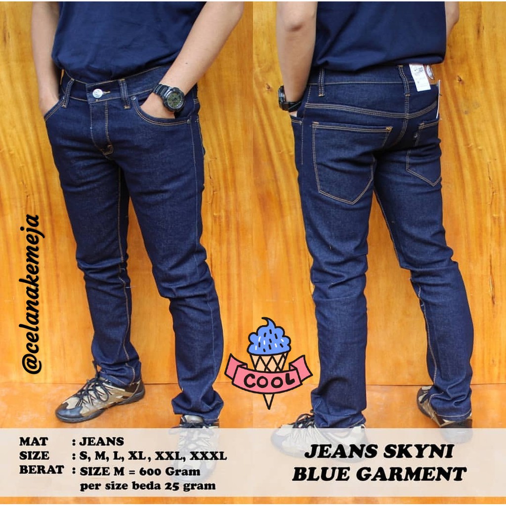 Celana Levis pensil skinny slimfit levis hitam pekat