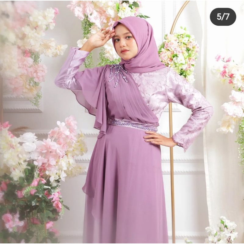 venya dress-gaun terbaru-baju kondangan-satu baju bisa 7 model