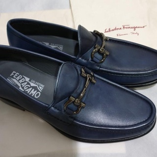 salvatore ferragamo parigi suede loafers