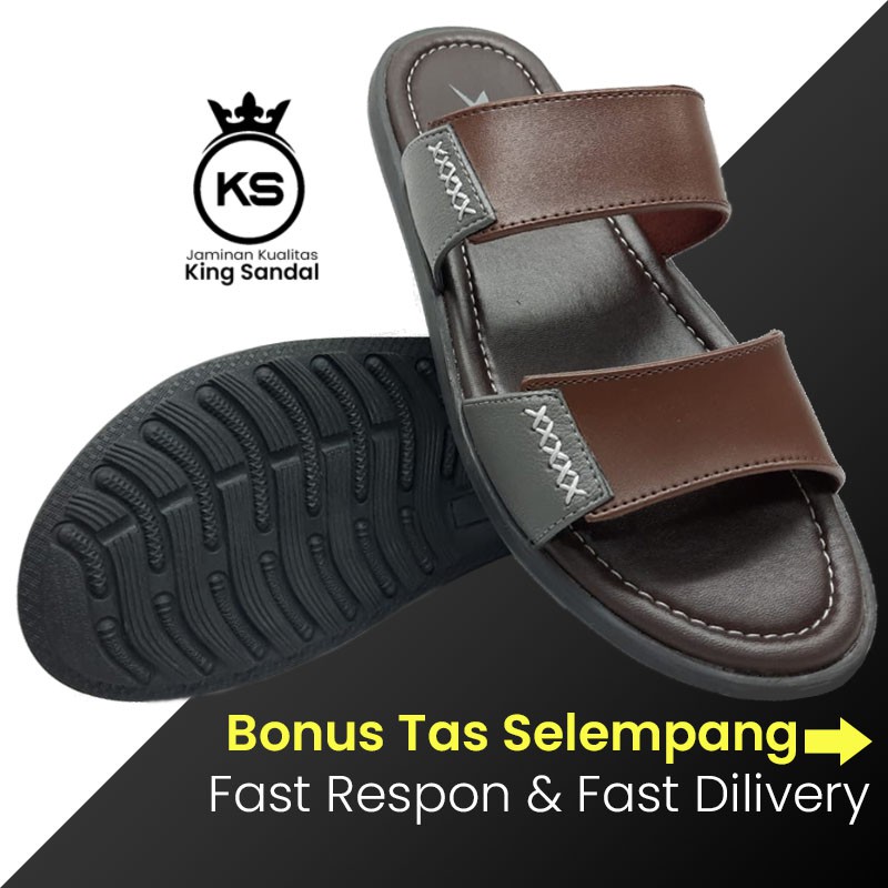 Sandal Kasual Pria Keren Terbaru 2020 XTime Agano Band 2