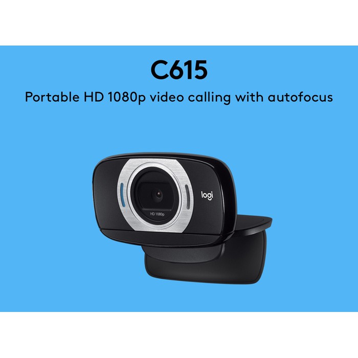 Cámara Web Logitech C615 Webcam Full Hd 1080p + Trípode