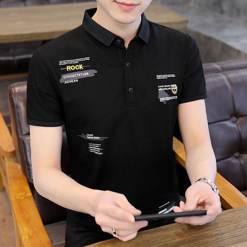 Mokokomo Atasan Wangky Pria Vior Lengan Pendek Polo Shirt Fashion Pria