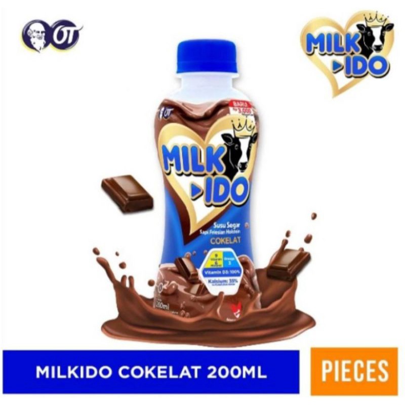 

Susu Milkido coklat 200ml