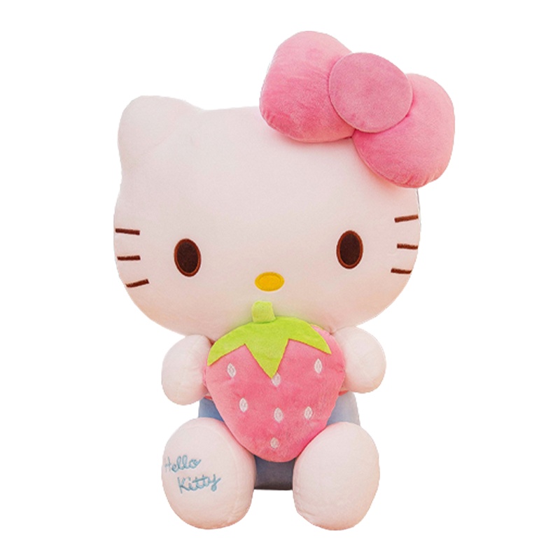 Boneka Mainan Mewah Hello Kitty Sempurna Kartun Gadis Anak Hadiah Ulang Tahun