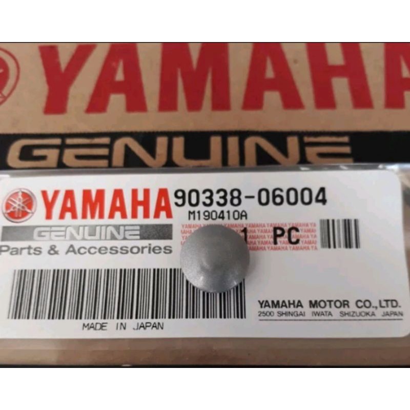 Tutup baut L raiser stang rx king xabre vixion xride fino chrome ori yamaha