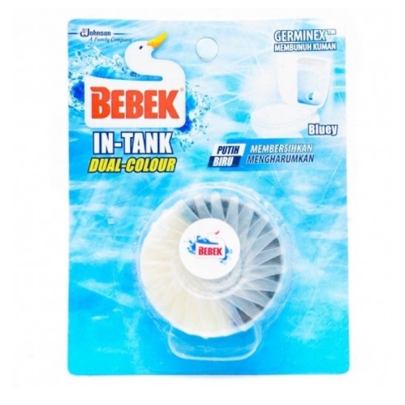 Bebek In-Tank Dual Colour Pembersih Kloset Sibiru Blue Putih Biru 1pc Bebek in Tang