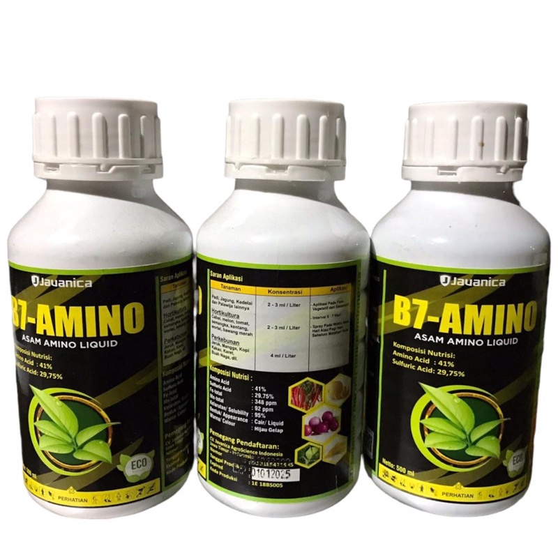 B7-Amino 500 ML Asam Amino Liquid Dari Javanica