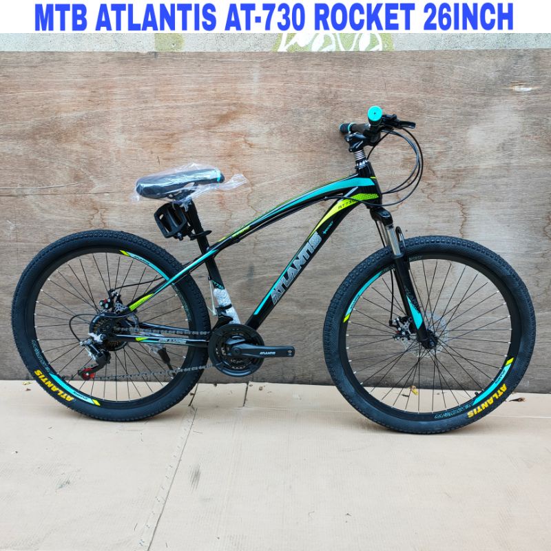 Sepeda Gunung MTB Atlantis AT-730 Rocket 26Inch Hi-ten stell