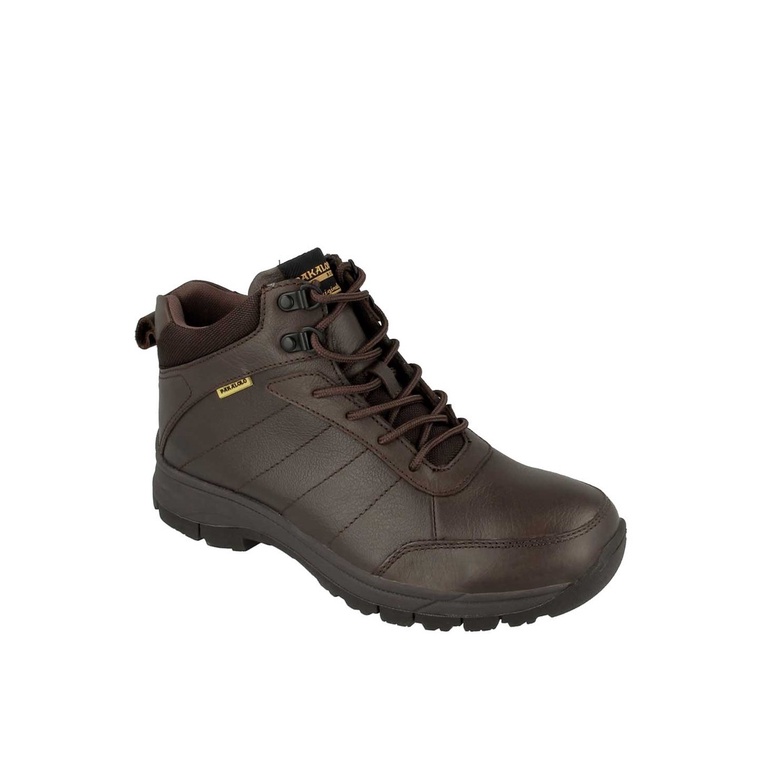 SEPATU BOOT PAKALOLO PRIA ORIGINAL CASUAL KULIT ASLI COKLAT PB19