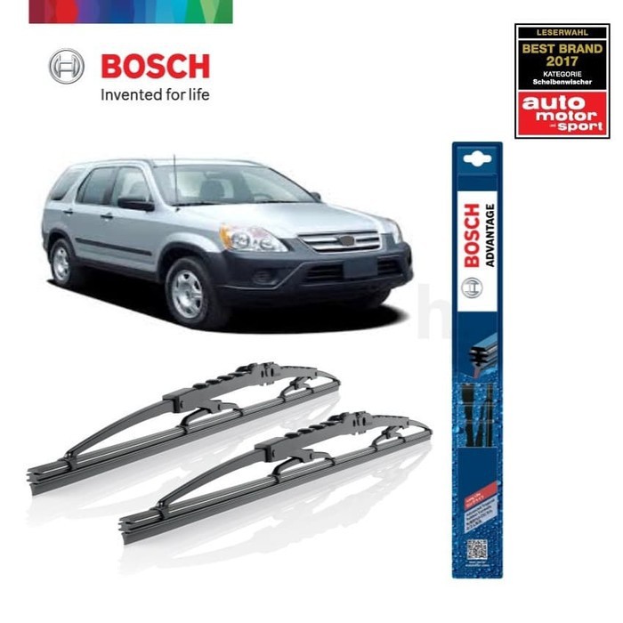 Wiper Blade CRV 2nd BOSCH Sepasang Advantage 20-20&quot; ORIGINAL