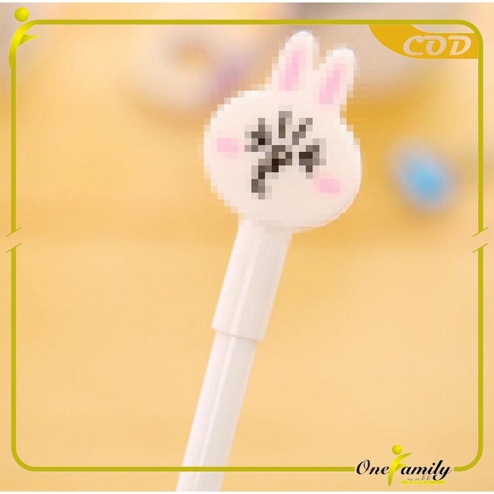 ONE-A7 Pena Hamburger Cartoon/Pulpen Burger Unik/Pen Burger Kartun Line Stationary-8