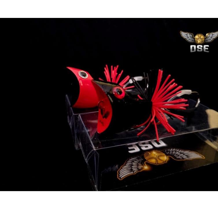 Jaws Frog Mini 3cm Ose Nusantara Cupit Snakehead Specialist Umpan Casting Gabus Toman Handmade No co