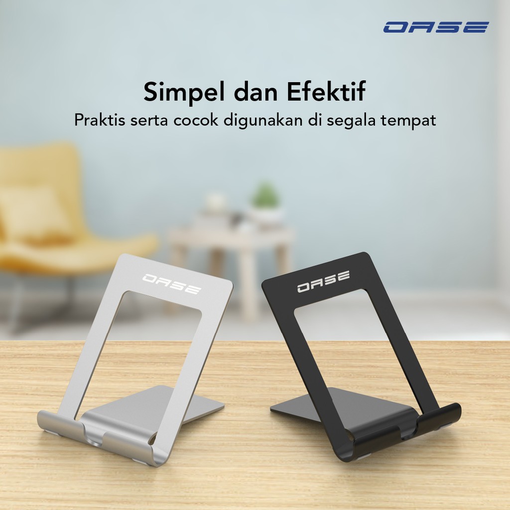 OASE Phone Gadget Desk Holder IPHONE Samsung All Gadget Type Garansi Resmi 6 Bulan DM-D3