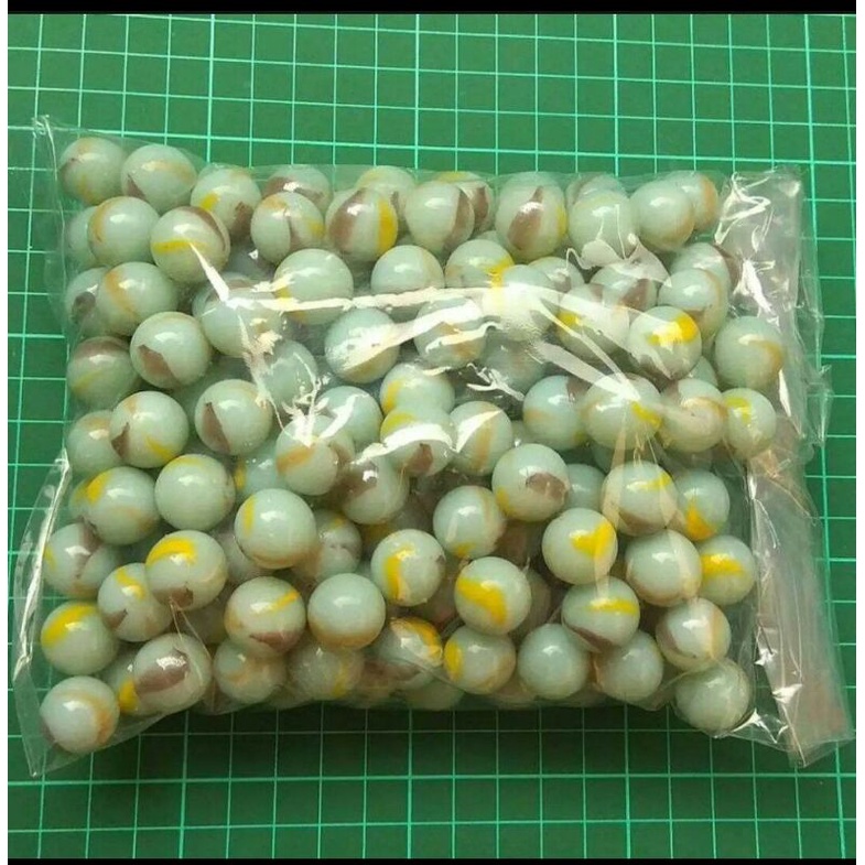 500 gram kelereng marmer/kelereng motif susu/gundu marmer/mainan anak laki laki