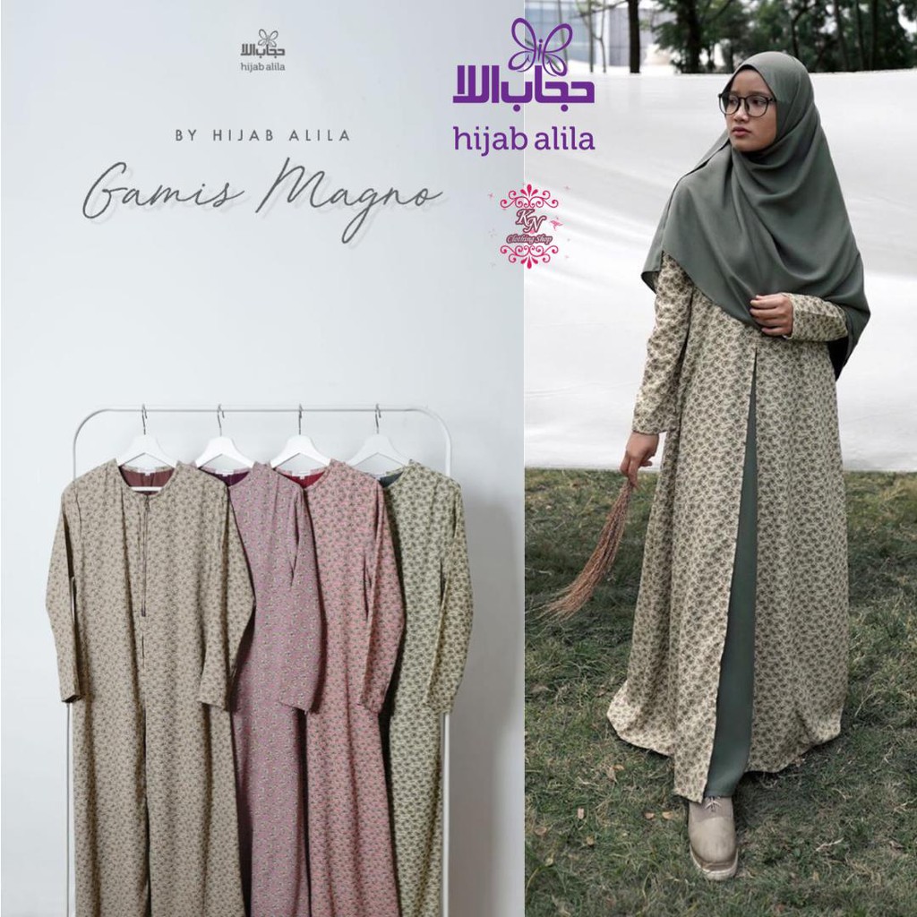 GAMIS MAGNO DEWASA. HANYA GAMIS | HIJAB ALILA