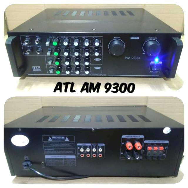power mixer amplifier ATL 4 channel AM-9300