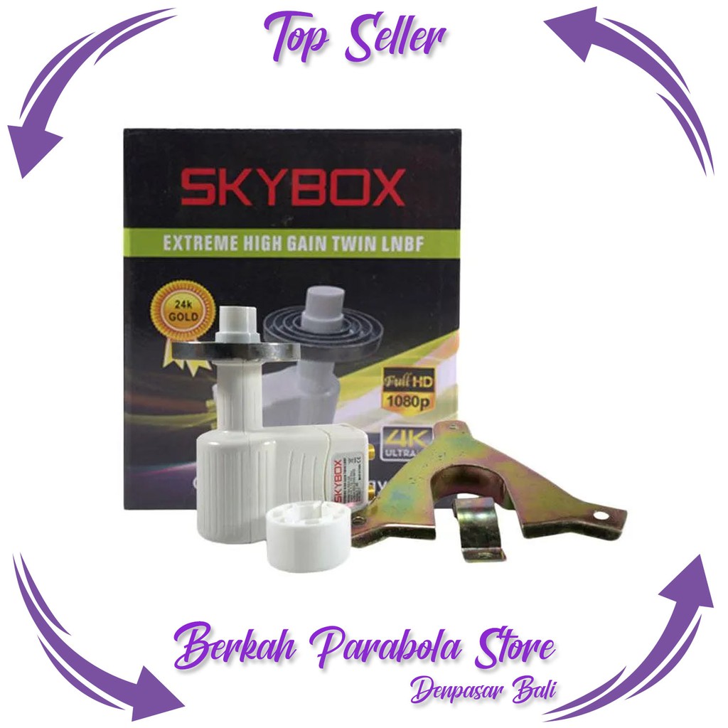 Skybox Bukan Offset SBX-02 Dual Out LNB Ku Band Prime Fokus Produk Terbaik BPS