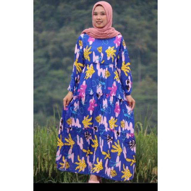 Gamis katun rayon / rayon viscose / rayon premium