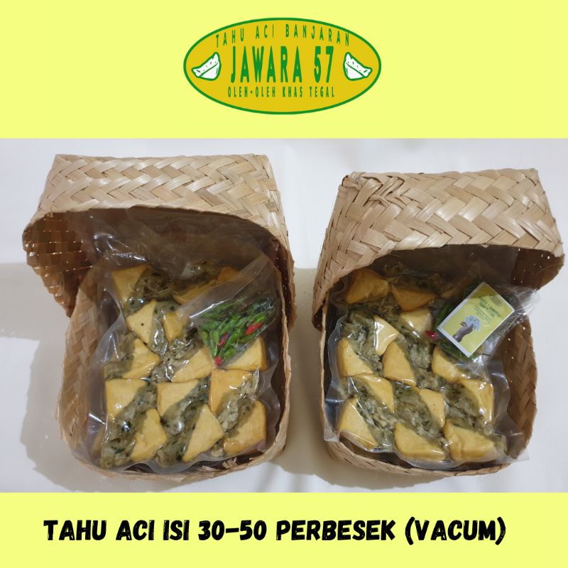 

TAHU ACI KHAS TEGAL SETENGAH MATENG