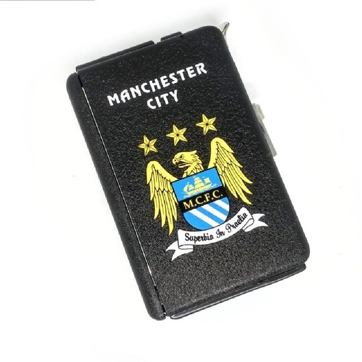 KOTAK ROKOK KOREK API 3454-13 MANCHESTER CITY TEMPAT ROKOK MANCIS